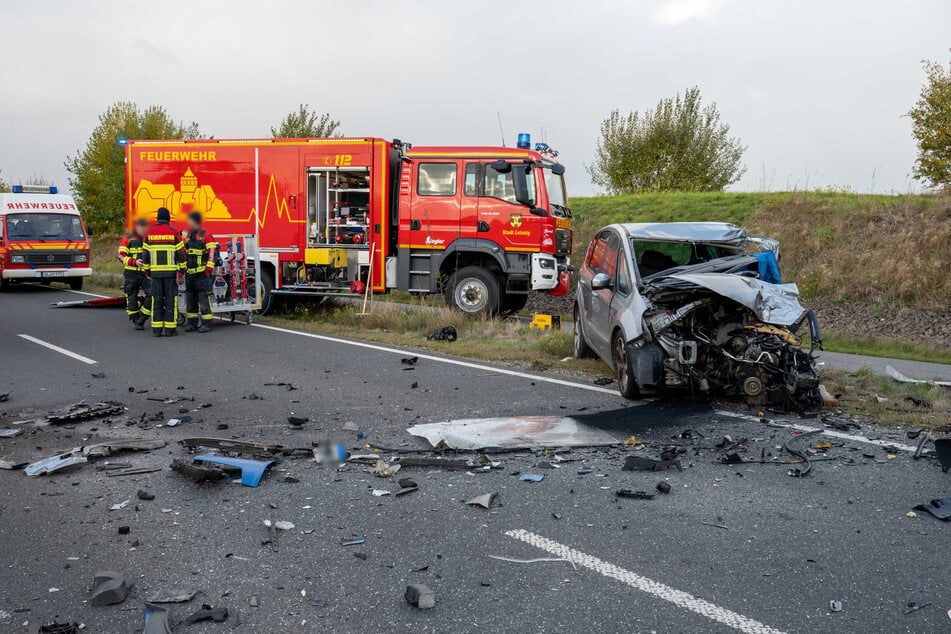 Nach dem tödlichen Unfall glich die S31 einem Trümmerfeld.