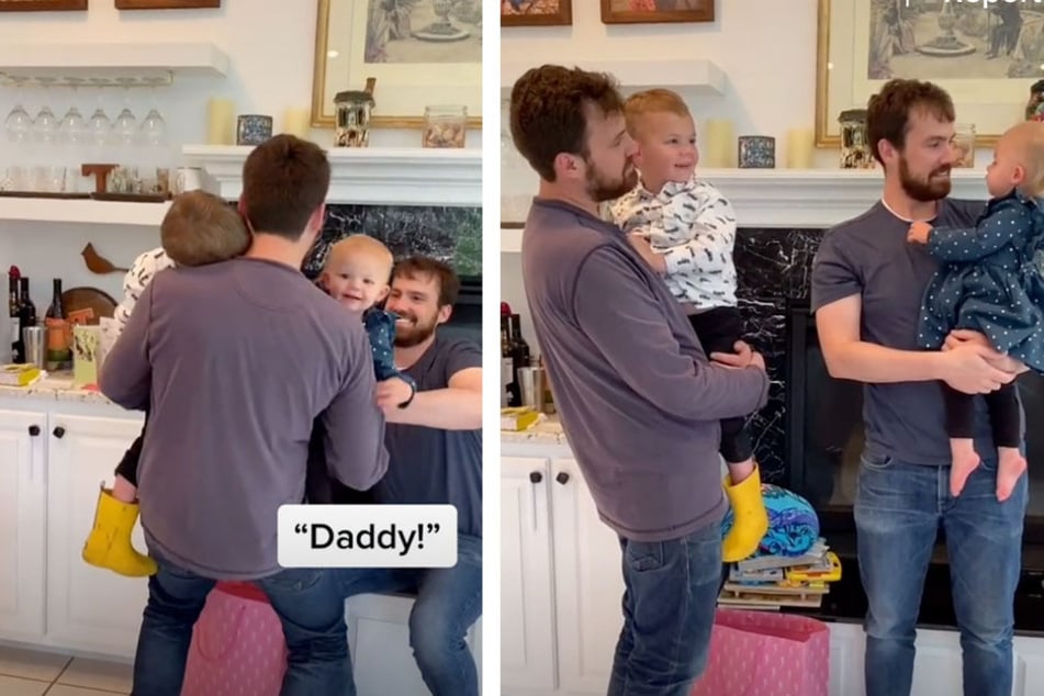 Identical twin brothers pull a reverse Parent Trap on their babies in hilarious TikTok video