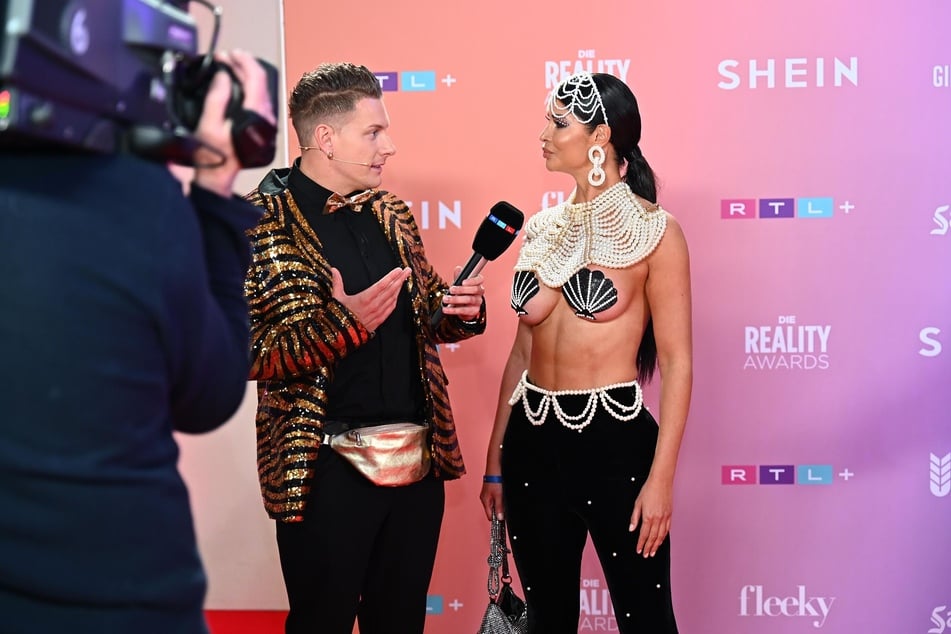 Zu Gast waren alle Stars der Szene: hier Calvin Kleinen (33) und Micaela Schäfer (42).