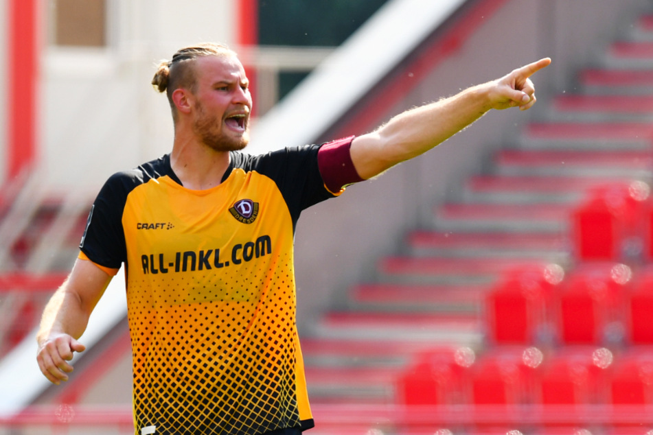 Sebastian Mai trug bereits in einigen Testspielen die Kapitänsbinde.