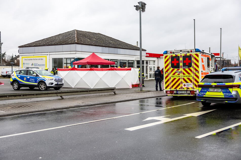 Die Tat ereignete sich auf offener im Industriegebiet von Babenhausen.