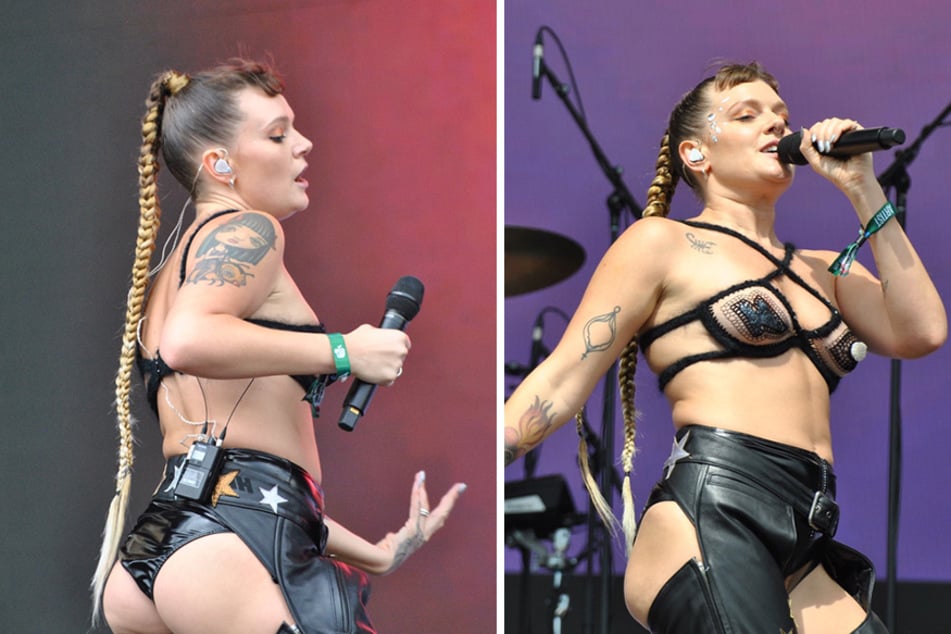 Tove Lo rocked a fire 'fit during her Saturday set at Gov Ball.