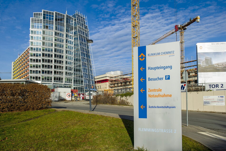 Das Klinikum Chemnitz.