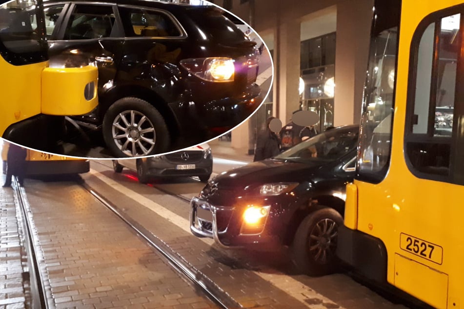 Unfall am Postplatz: Straßenbahn kracht mit Mazda zusammen!