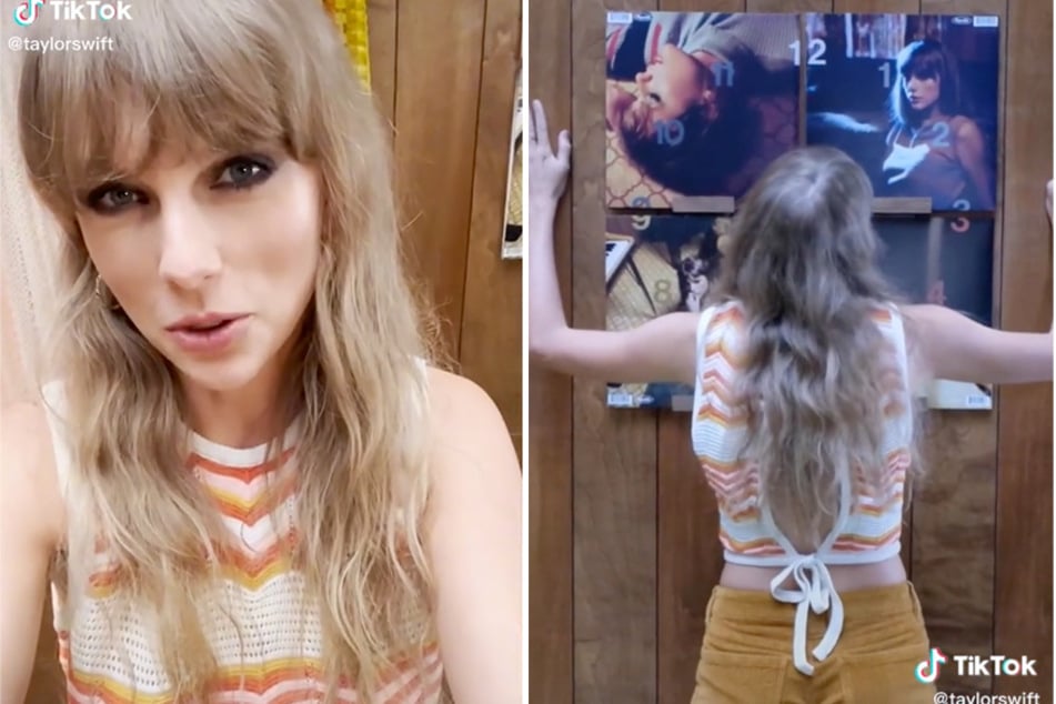 Taylor Swift clued fans in that each of the vinyl covers for Midnights are part of a clock that can be made if all the special editions are purchased.