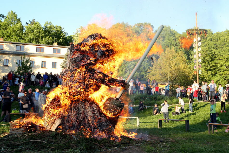 Seit fast 20 Jahren brennen seine Hexen zur Walpurgisnacht.