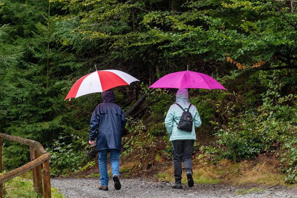 Den Regenschirm musste man im September in Bayern oft zu Hand nehmen. (Symbolbild)