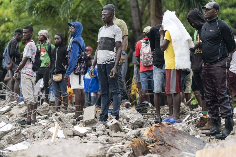 The Haitian government has been criticized for not providing swift enough aid to its people.