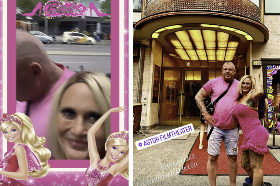 Caro (44) und Andreas (56) Robens im "Barbie"-Fieber auf Instagram.