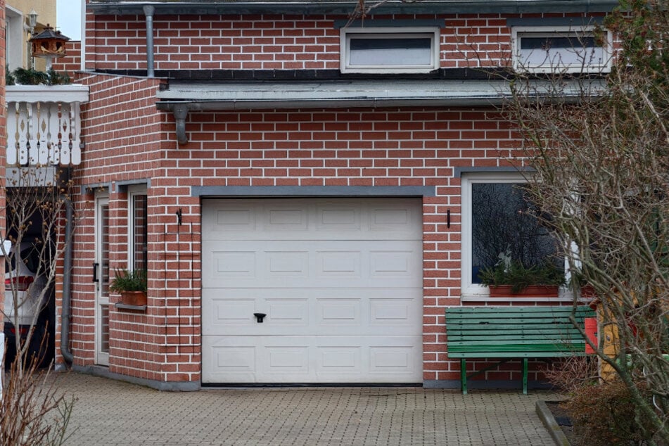 In dieser Garage fand das Verbrechen statt.