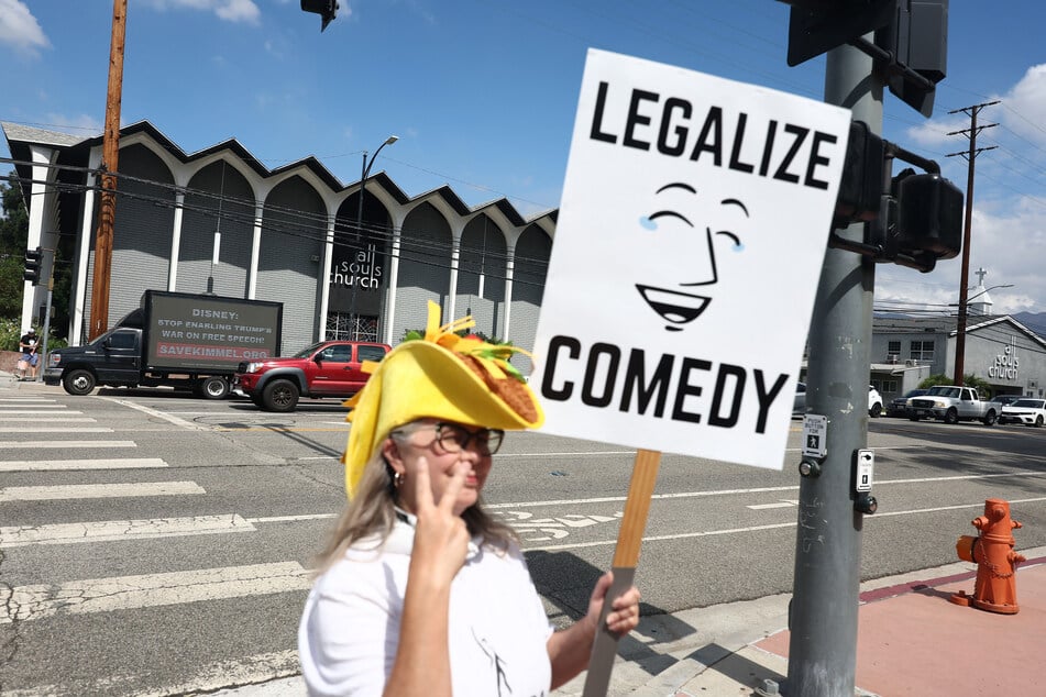 Kimmel was briefly taken off air amid attacks from the Trump administration, sparking widespread outrage and protests.