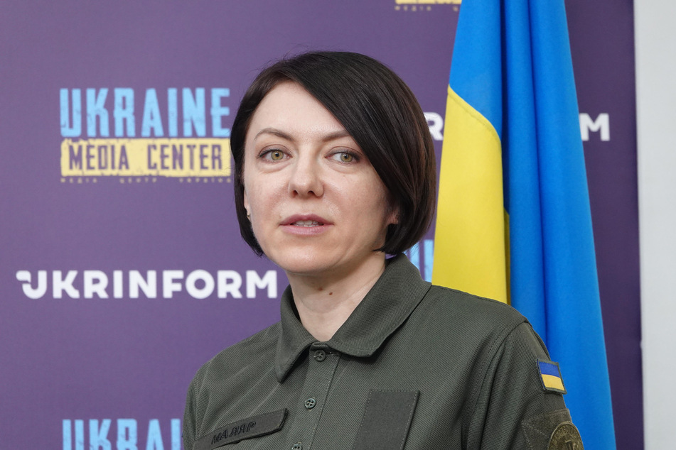 Die ukrainische Vize-Verteidigungsministerin Hanna Maljar (44).