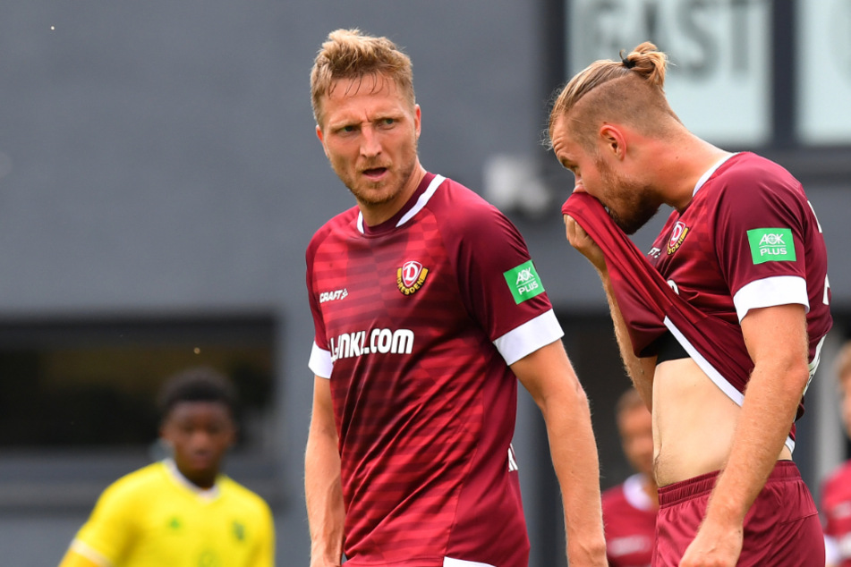 Marco Hartmann (links) und neben ihm Sebastian Mai, der durchspielte.