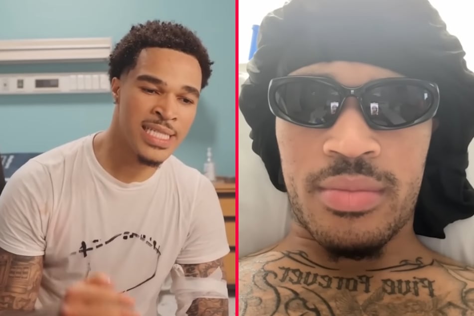 Twitch streamer and music producer PlaqueBoyMax had to spend three weeks in hospital when his tattoo got severely infected.