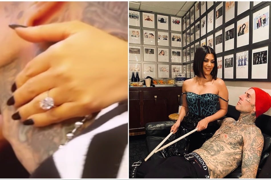 On Sunday, Travis Barker proposed to Kourtney Kardashian to which she happily agreed.