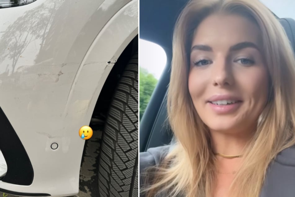 "Make Love Fake Love"-Star Antonia Hemmer (23) plauderte über einen flüchtigen Fahrer, der ihr eine Schramme ins Auto gefahren habe, während sie selbst am Steuer saß.