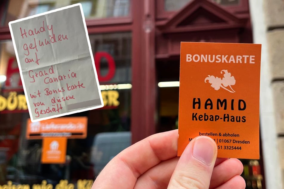 Dresden: Urlauber verliert Handy auf den Kanaren: Ist Bonuskarte aus Dresdner Dönerladen die Rettung?