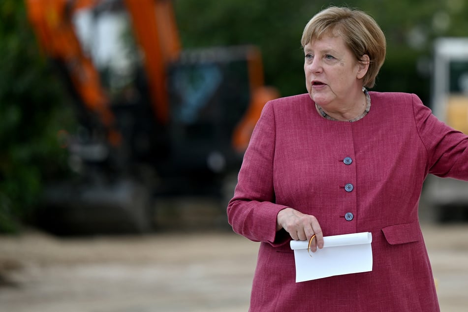 Bundeskanzlerin Angela Merkel hat (67, CDU) besuchte am Freitag Templin anlässlich des 750-jährigen Stadtjubiläums der Stadt.