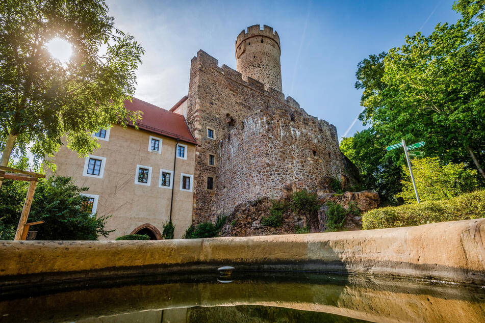 Die Burg Gnandstein in Frohburg.