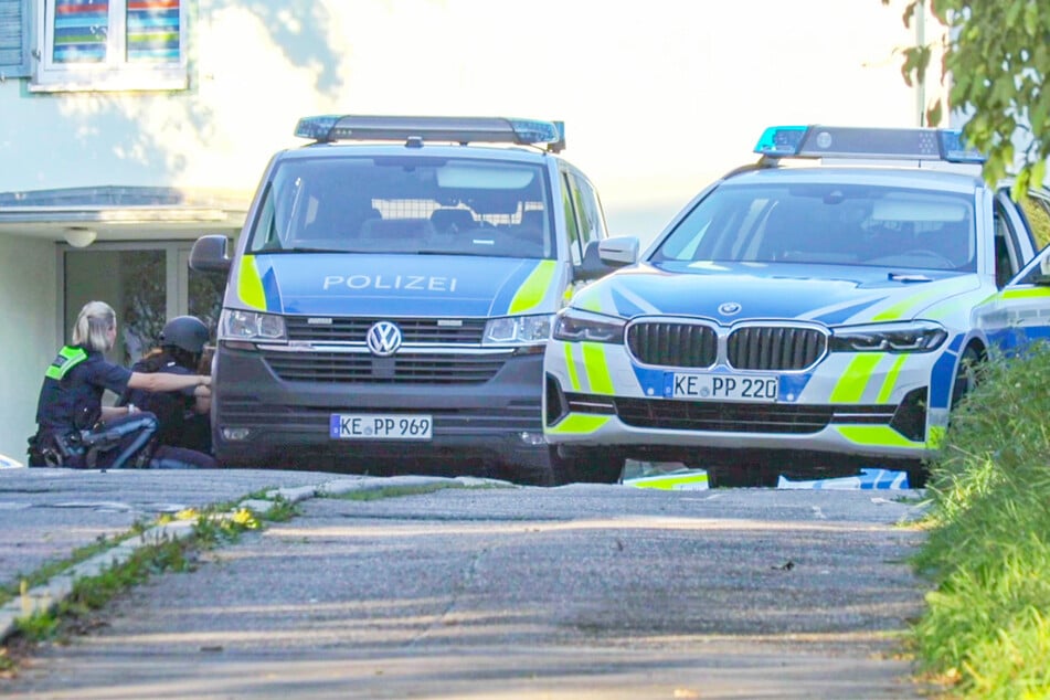 Die Polizei war in Kempten im Großeinsatz.