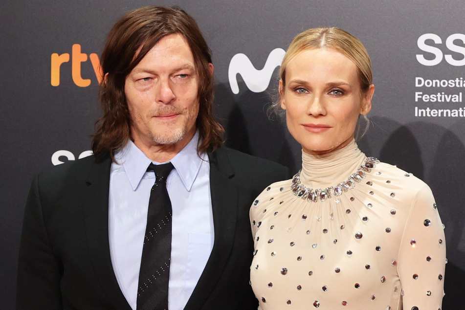 Hollywood-Schauspielerin Diane Kruger (46) mit ihrem Ehemann, US-Schauspieler Norman Mark Reedus (53).