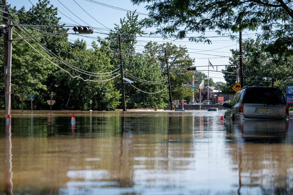 Streets in New Jersey were completely flooded as Hurricane Ida wrought havoc across multiple states.