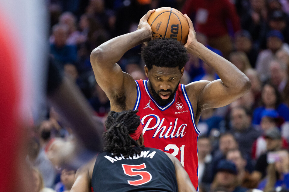 Joel Embiid scored 31 points for the Sixers in their win over the Raptors.