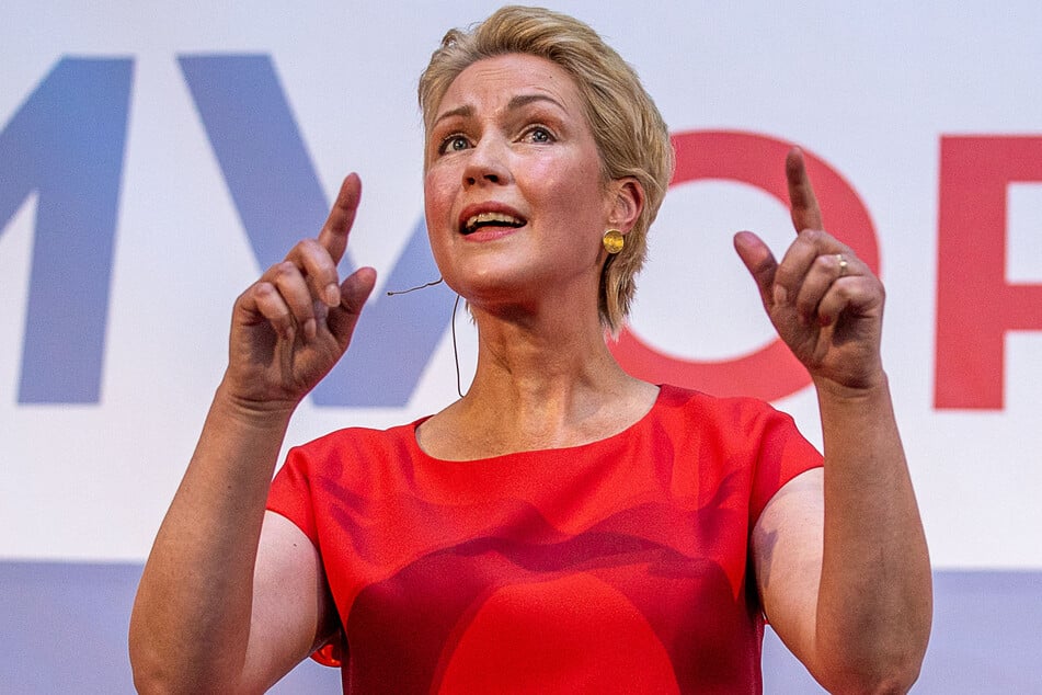 Manuela Schwesig (47), die Ministerpräsidentin und SPD-Landesvorsitzende von Mecklenburg-Vorpommern.