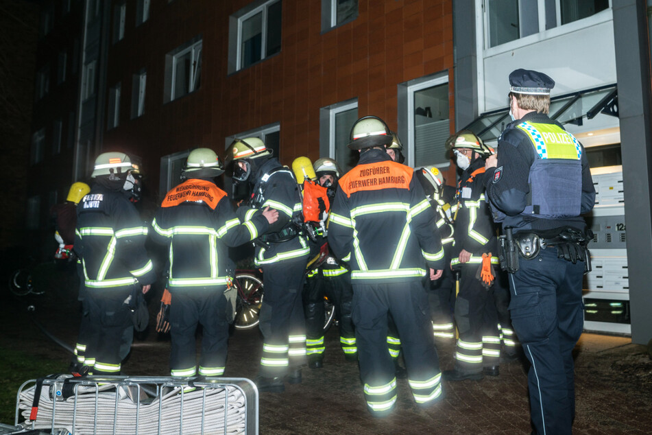 Mehrfamilienhaus in Flammen: Feuerwehr rettet sieben Katzen