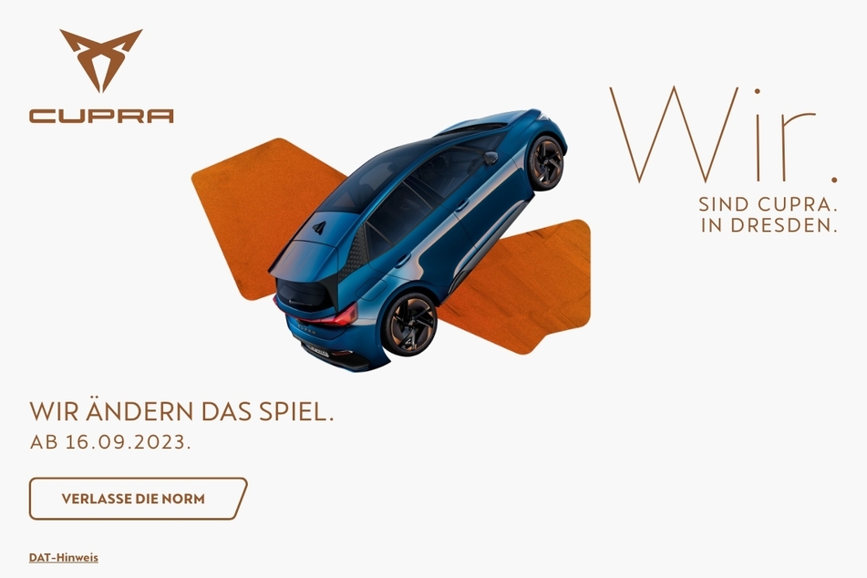 Seit dem 16. September ist das neue Autohaus "CUPRA Garage Dresden" geöffnet.
