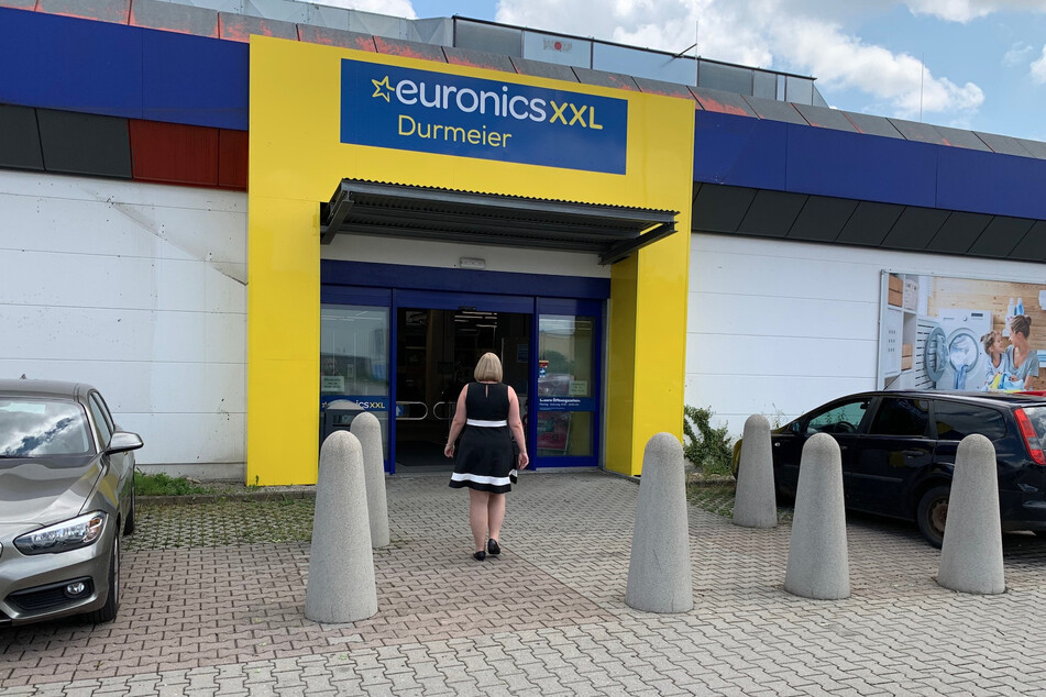 Der Eingangsbereich ist zumindest wieder trocken.
