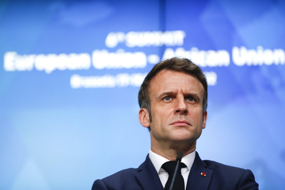 Frankreichs Präsident Emmanuel Macron (44).