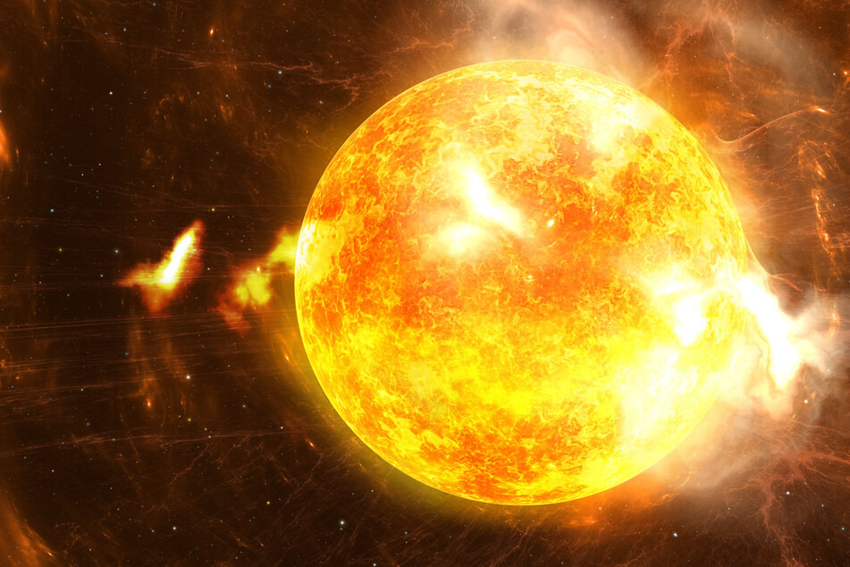 Die Sonne wird wieder aktiver, das sorgt auch für mehr Sonnenstürme, die ab und zu auch mal die Erde treffen können. (Symbolbild)