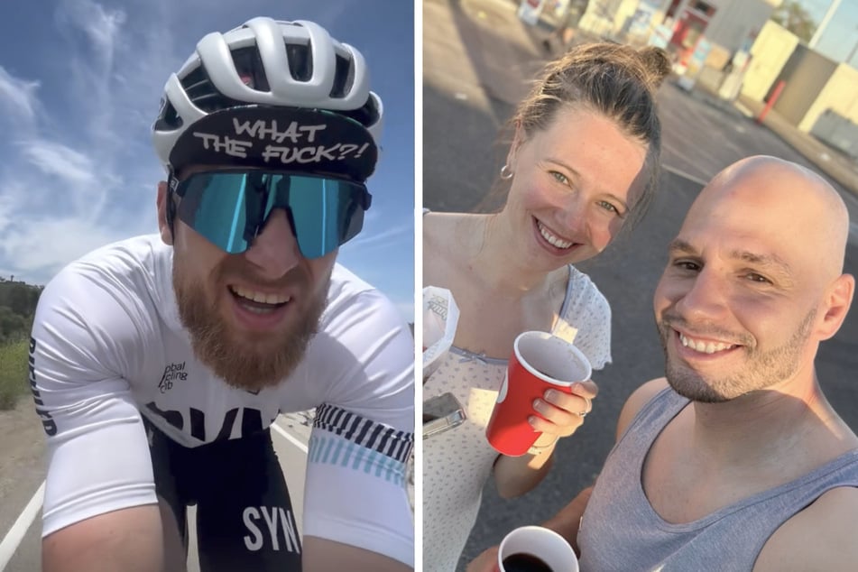 Fritz Meinecke (36, l.), Ann-Kathrin Bendixen (25) und Flying Uwe (38, r.) bringen ihre Körper in den USA an die Grenzen.