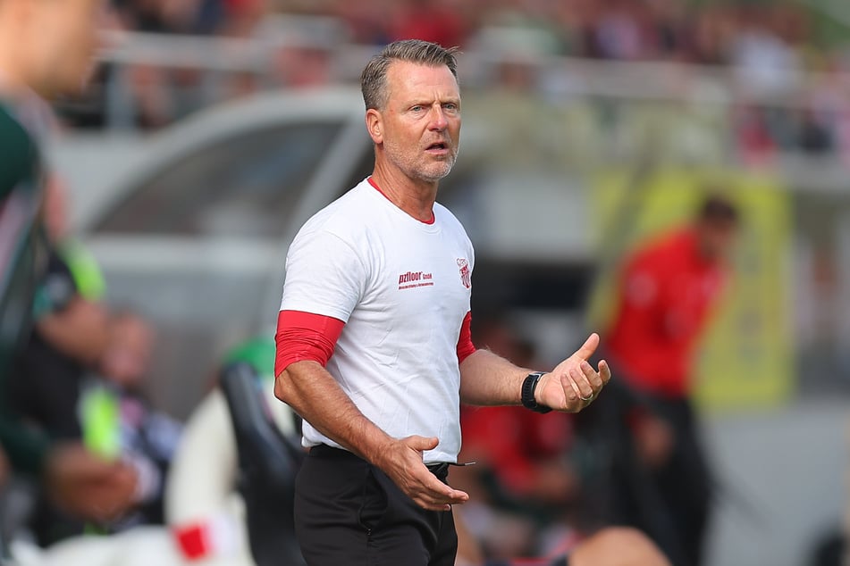 War mit dem Endergebnis nicht zufrieden: FSV-Coach Rico Schmitt