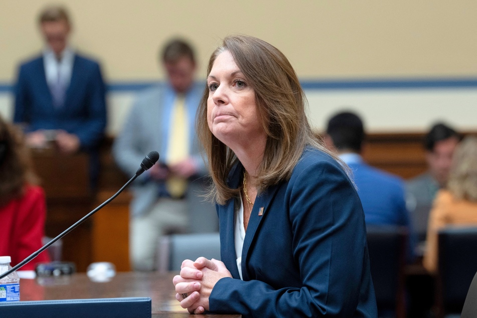 On Monday, Secret Service Director Kimberly Cheatle (pictured) resigned amid pressure over her agency's failures that led to a shooting at a Donald Trump rally.