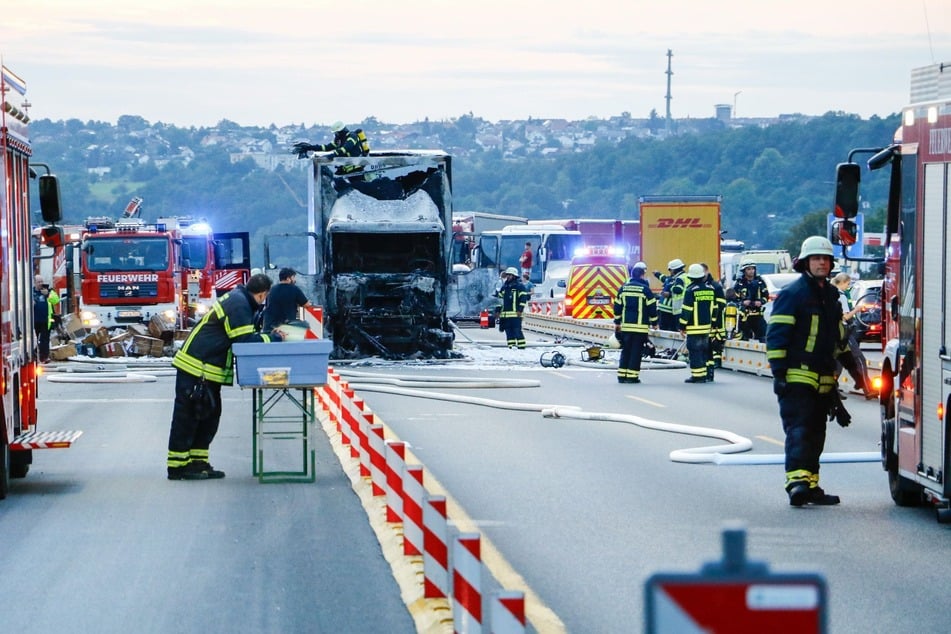 Die Feuerwehr war im Großeinsatz vor Ort.