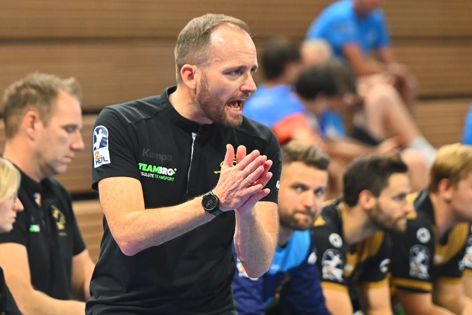 HCE-Coach André Haber war mit dem Auftritt seiner Jungs bei der Generalprobe sichtlich zufrieden.