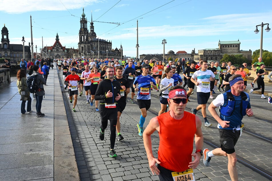 Der Dresden-Marathon feiert in diesem Jahr sein 25-jähriges Jubiläum. (Archivbild)