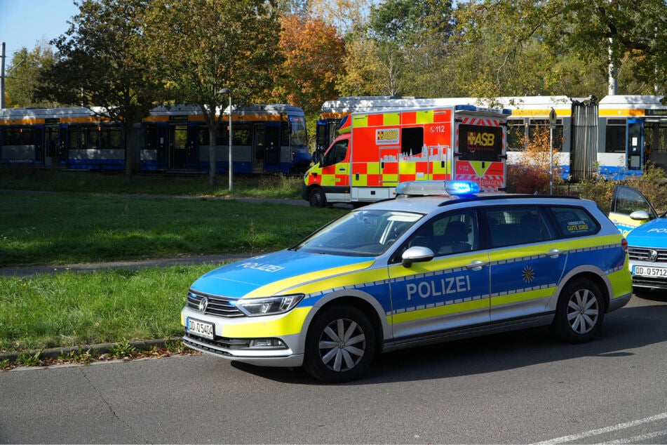 Polizei und Rettungsdienst kamen am Mittwochmittag in Paunsdorf zum Einsatz.