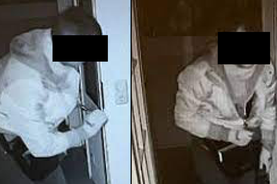 Diese Bilder nahm eine Überwachungskamera in Hamburg von dem Tatverdächtigen auf.