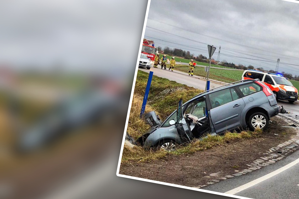 Citroën übersieht Renault: Heftiger Unfall mit drei Schwerverletzten