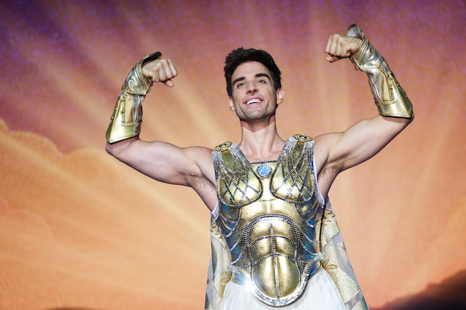 Philipp Büttner (33) übernimmt die Hauptrolle des Hercules in dem gleichnamigen Disney-Musical.