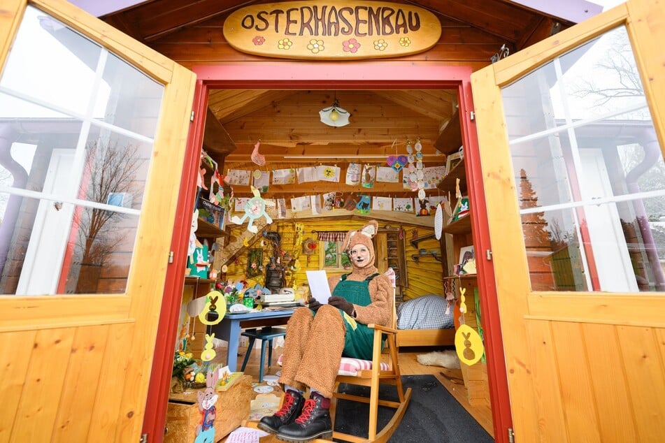 Von der Marketingidee zum Erfolg: Im Osterhasenpostamt im Kinder- und Jugenderholungszentrum (KiEZ) "Querxenland" landen inzwischen jedes Jahr mehrere Tausend Briefe von Kindern.
