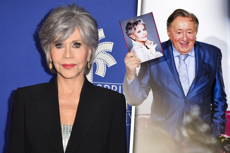 Dicke Luft zwischen Jane Fonda (85) und Richard "Mörtel" Lugner (90)!