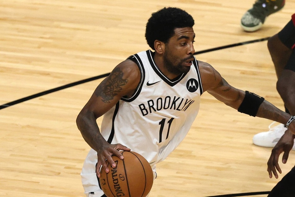 Nets guard Kyrie Irving hasn't played in an NBA game since the 2021 Eastern Conference semifinals, this past June.