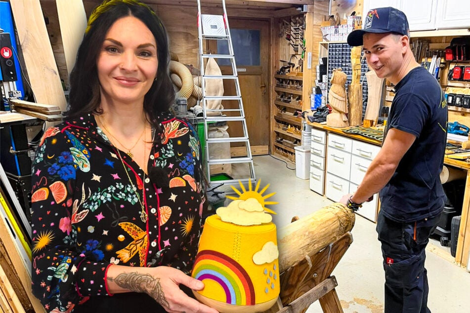 Kinder-Graburnen und Holz-Kunstwerke: Einwohner aus sächsischem 350-Seelen-Dorf packen an
