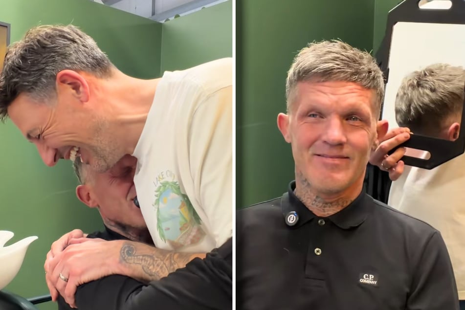 Rob Wood muss den 47-Jährigen schließlich in den Arm nehmen. Danach fängt sich Matt wieder.