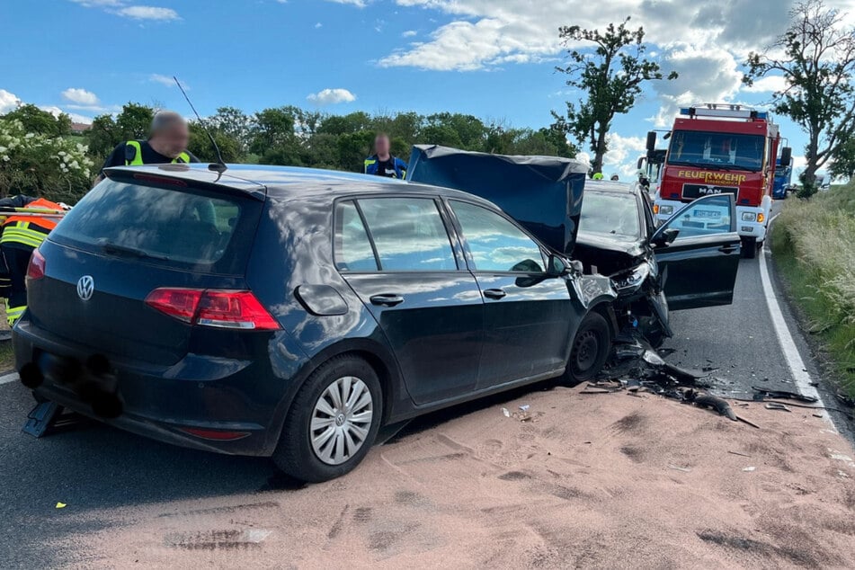 Neben Polizei und Rettungsdienst war auch die Feuerwehr vor Ort im Einsatz.