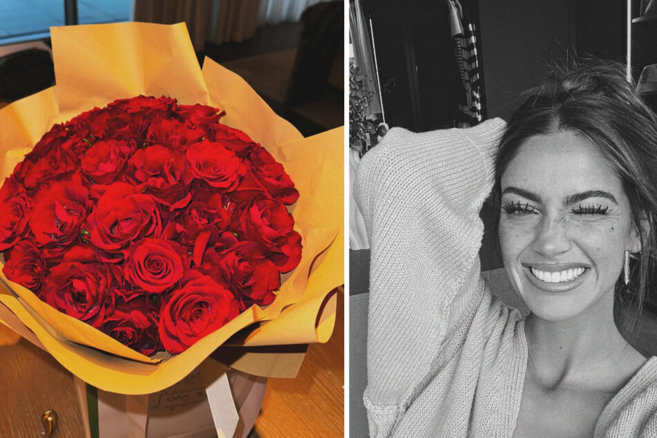 Noch Mitte Januar hatte der YouTuber seiner Herzensdame einen großen Strauß roter Rosen geschenkt.